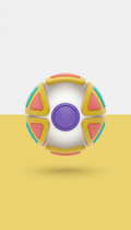 Interactive Rainbow Rope Toy