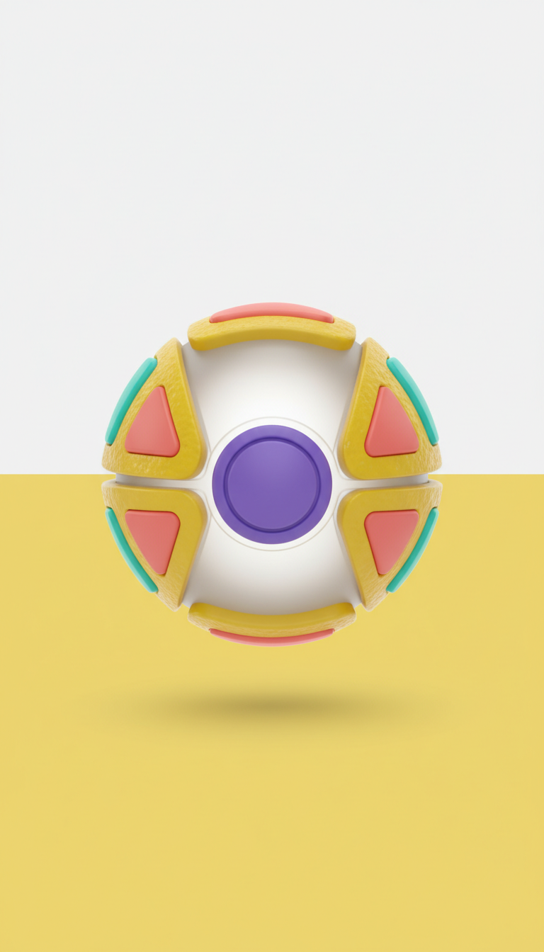 Interactive Rainbow Rope Toy